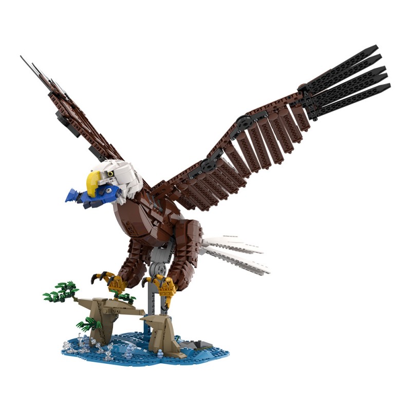 GOBRICKS MOC A2257 Birds - Eagle - YWOBB