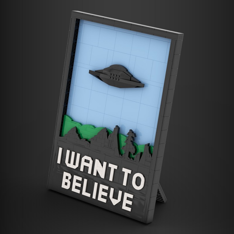 GOBRICKS MOC A2342 The X-Files - YWOBB