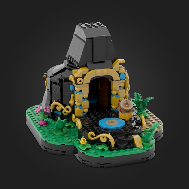 GOBRICKS MOC 221622 Wild Ancient Shrine - YWOBB