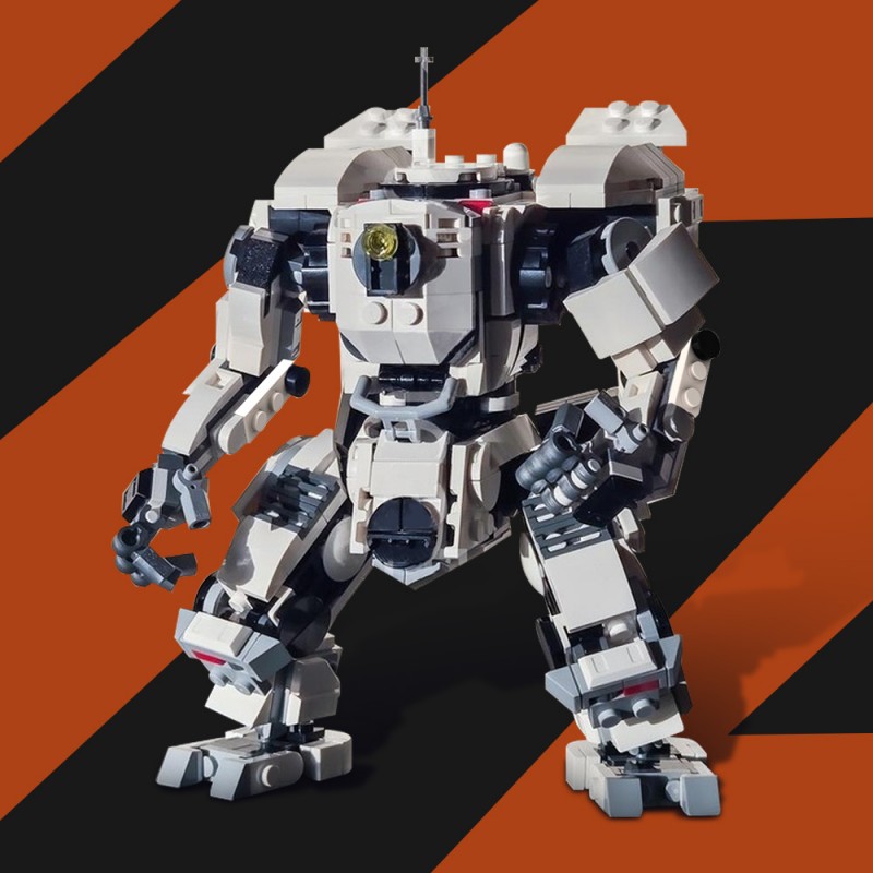 GOBRICKS MOC 216787 Bison Titan from Titanfall 2 Concept Art - YWOBB
