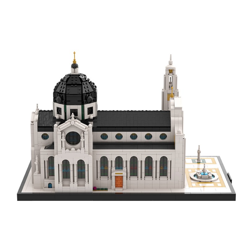 GOBRICKS MOC A2326 Basilique St Maurice - YWOBB