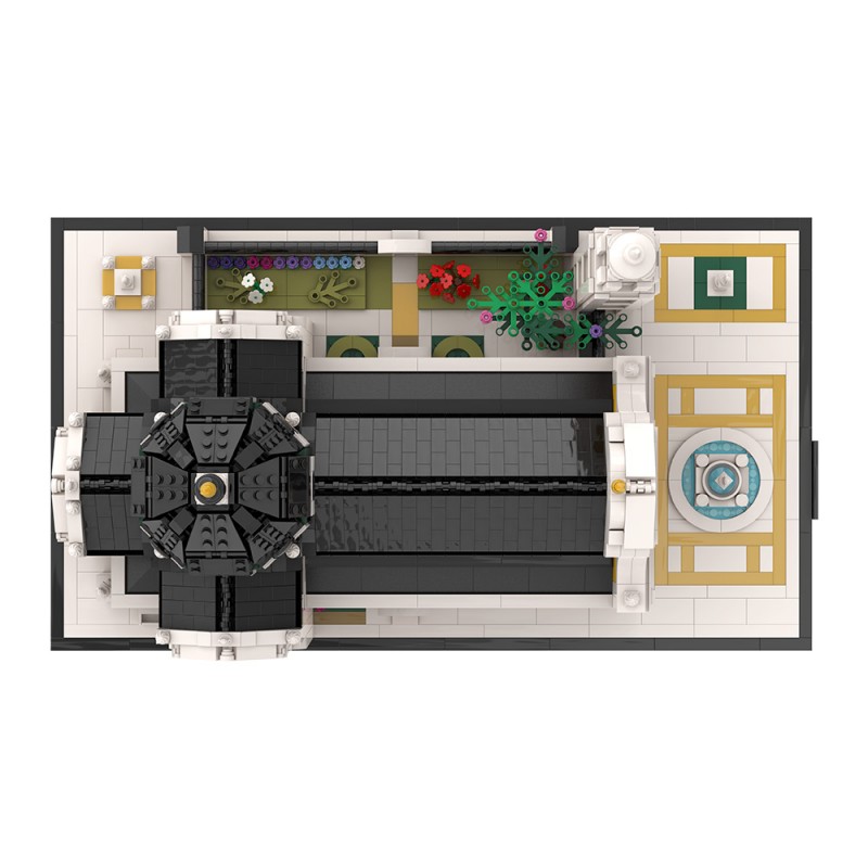 GOBRICKS MOC A2326 Basilique St Maurice - YWOBB