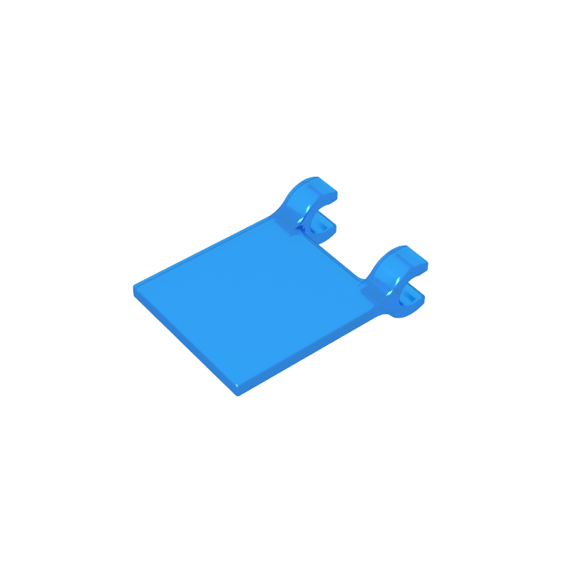 GOBRICKS GDS-1406 Flag 2 x 2 Square - YWOBB