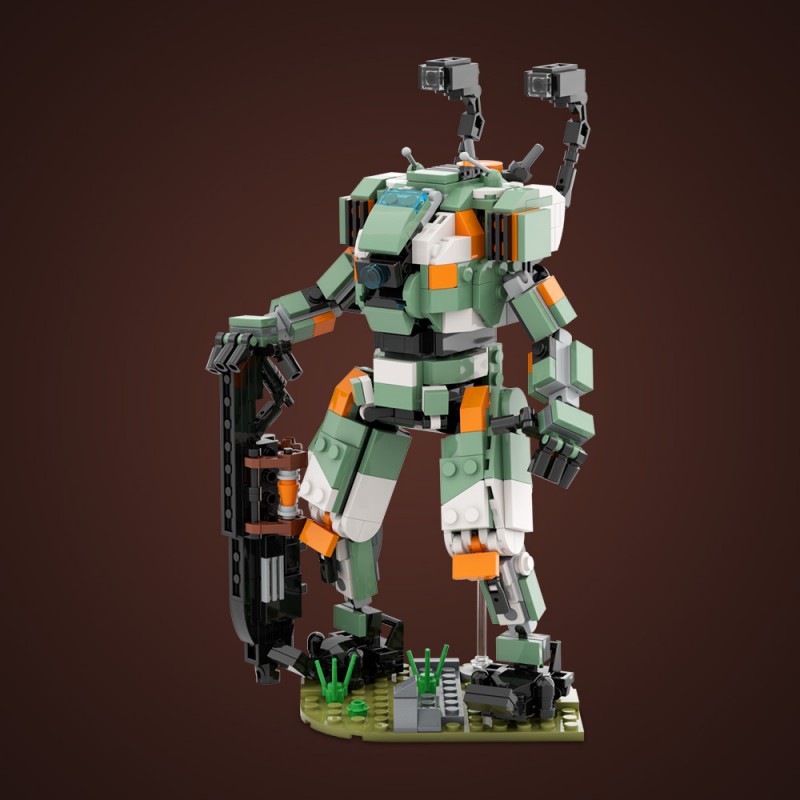 GOBRICKS MOC S0035 Titanfall shrink version - YWOBB