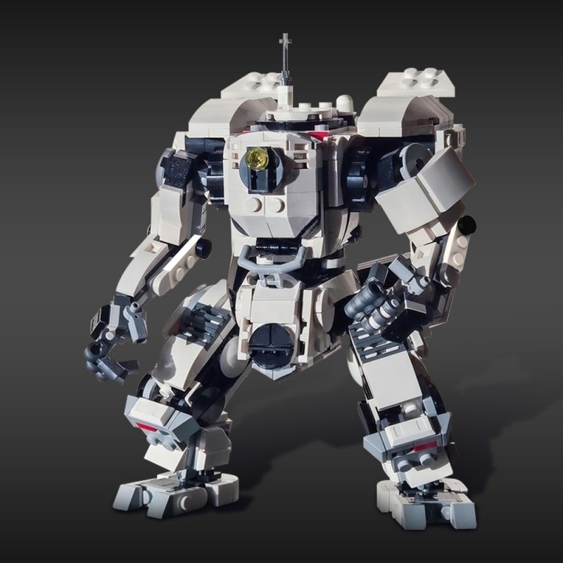 GOBRICKS MOC 216787 Bison Titan from Titanfall 2 Concept Art - YWOBB