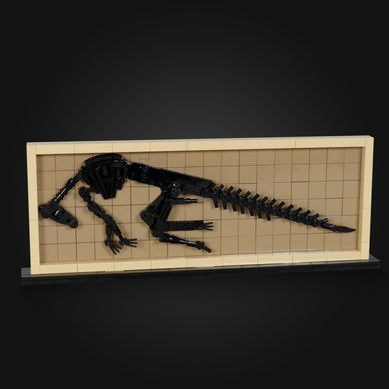GOBRICKS MOC 209384 Hadrosaur Fossil - YWOBB