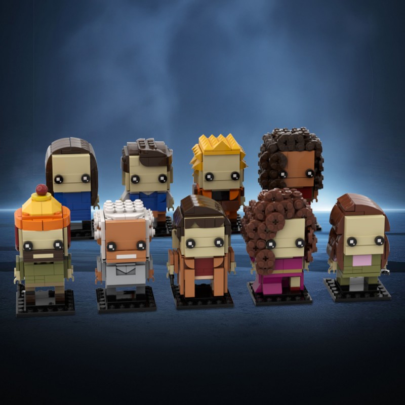 GOBRICKS MOC 221120 FIREFLY - Serenity Crew - YWOBB