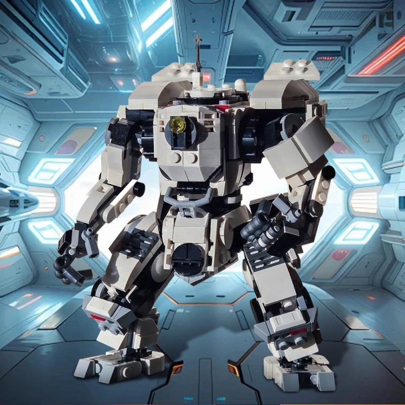 GOBRICKS MOC 216787 Bison Titan from Titanfall 2 Concept Art - YWOBB