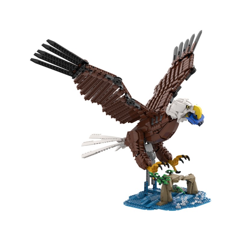GOBRICKS MOC A2257 Birds - Eagle - YWOBB