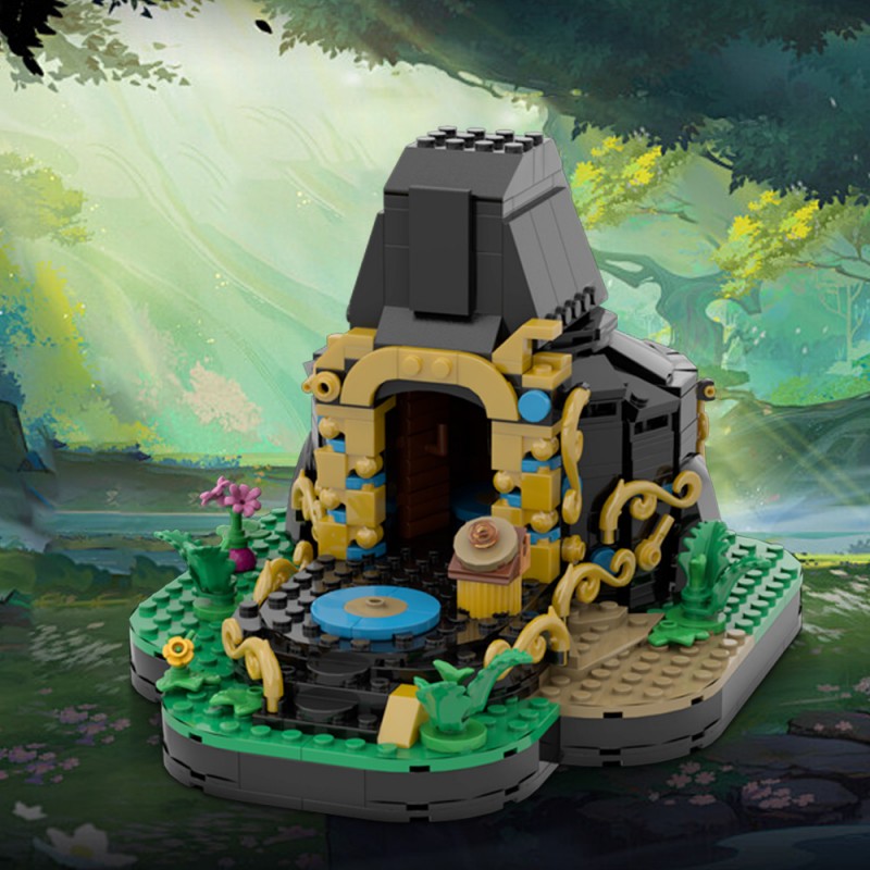 GOBRICKS MOC 221622 Wild Ancient Shrine - YWOBB