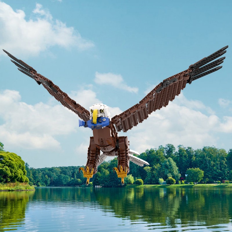 GOBRICKS MOC A2257 Birds - Eagle - YWOBB