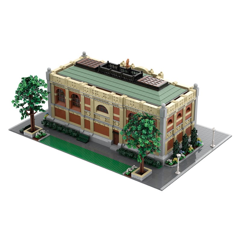 GOBRICKS MOC A2365 Museum - YWOBB