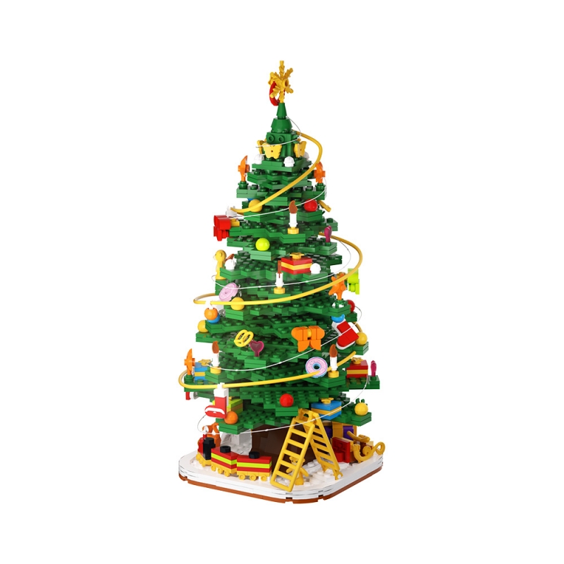 GOBRICKS MOC S0052 Christmas tree - YWOBB