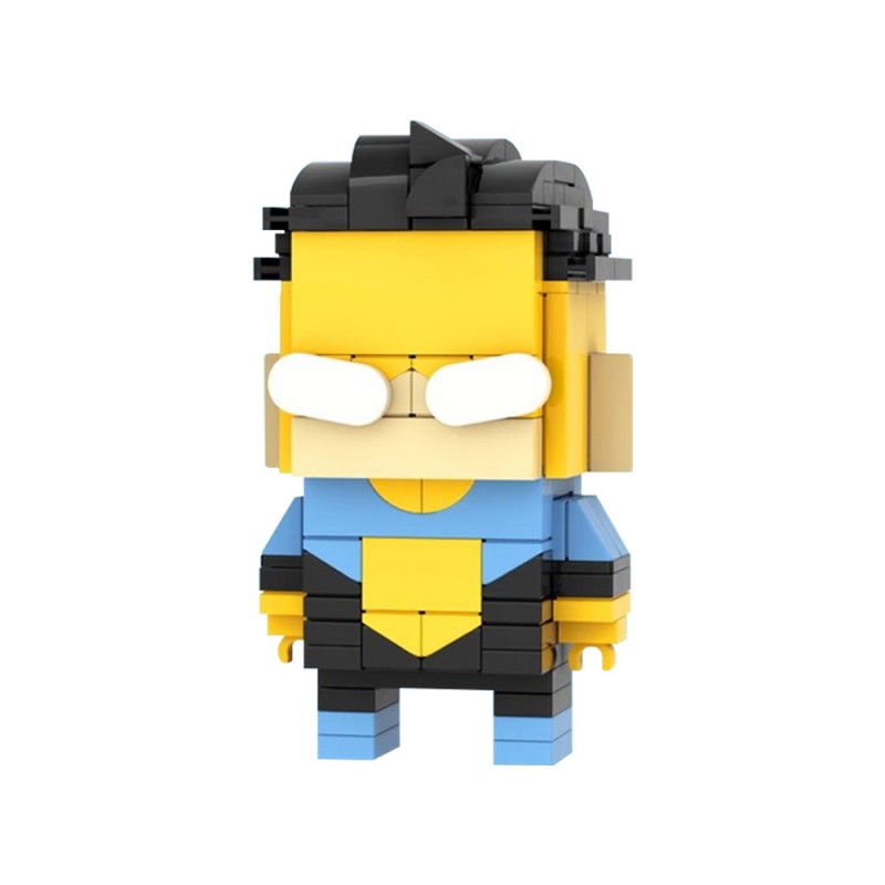 GOBRICKS MOC 176363 Invincible Brickheadz - YWOBB