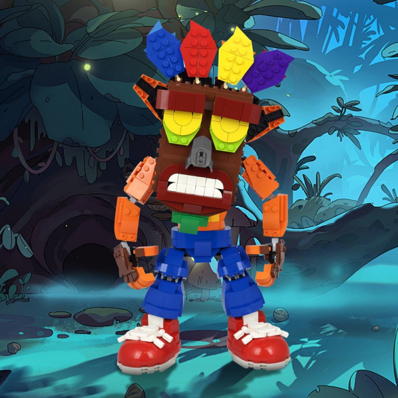 GOBRICKS MOC 41933 Crash Bandicoot - YWOBB