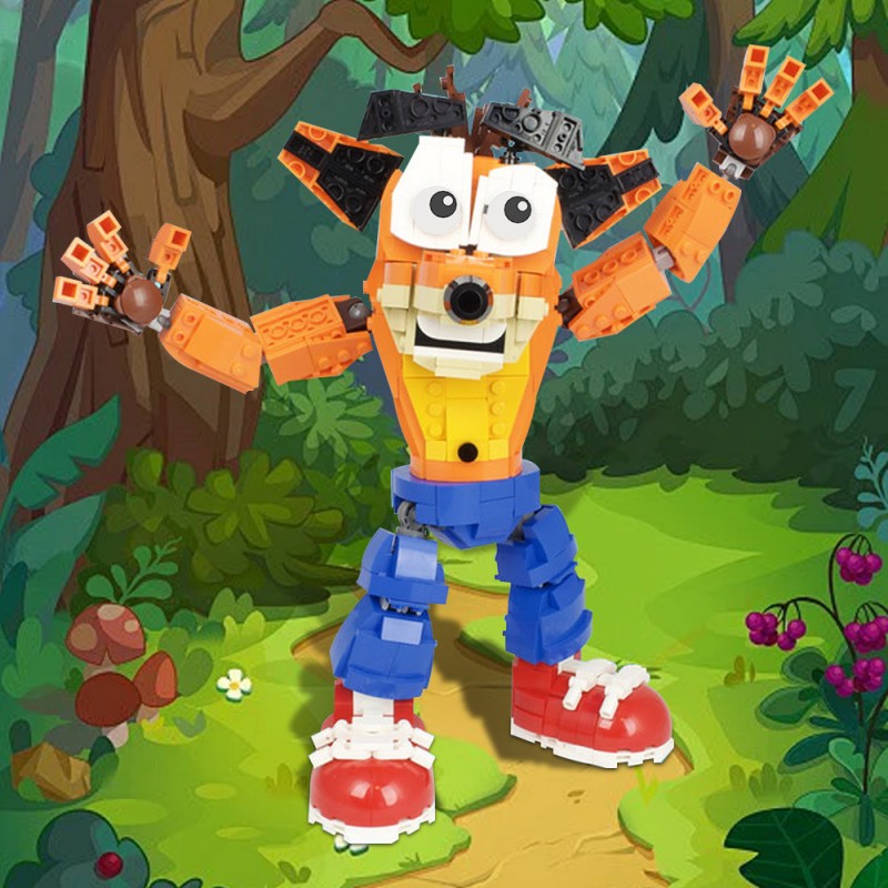 GOBRICKS MOC 41933 Crash Bandicoot - YWOBB