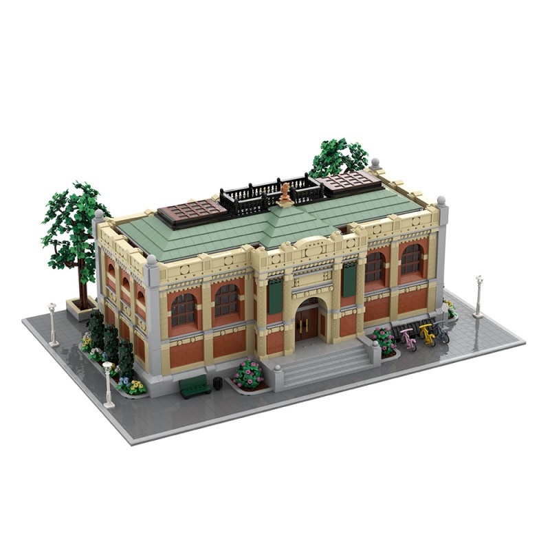 GOBRICKS MOC A2365 Museum - YWOBB