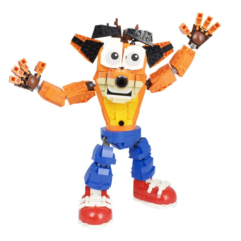 GOBRICKS MOC 41933 Crash Bandicoot - YWOBB