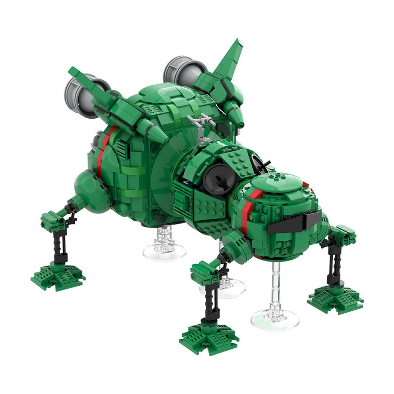 GOBRICKS MOC A2361 Red Dwarf - Starbug - YWOBB