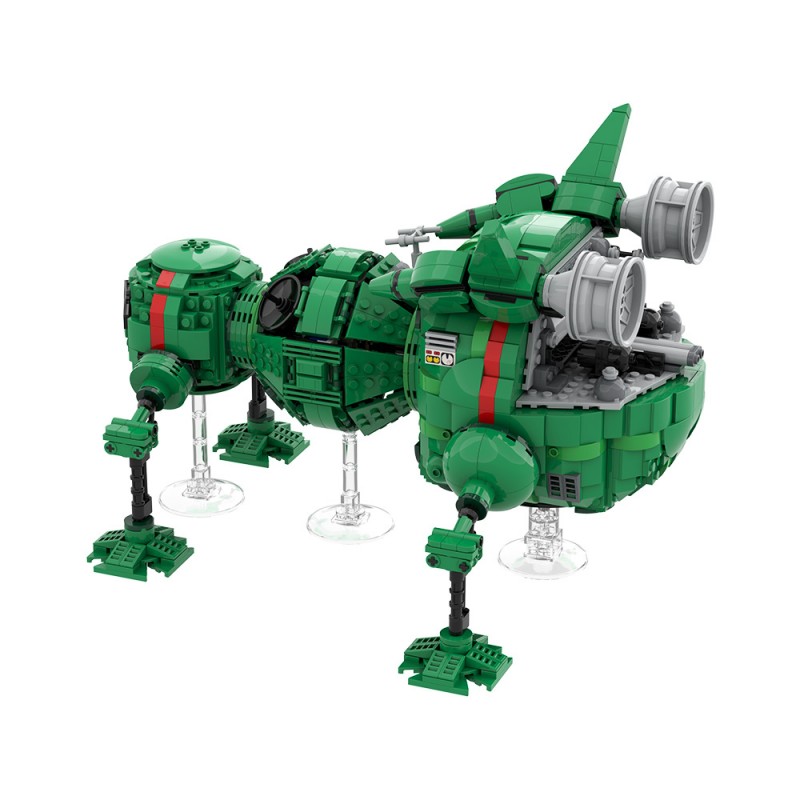 GOBRICKS MOC A2361 Red Dwarf - Starbug - YWOBB