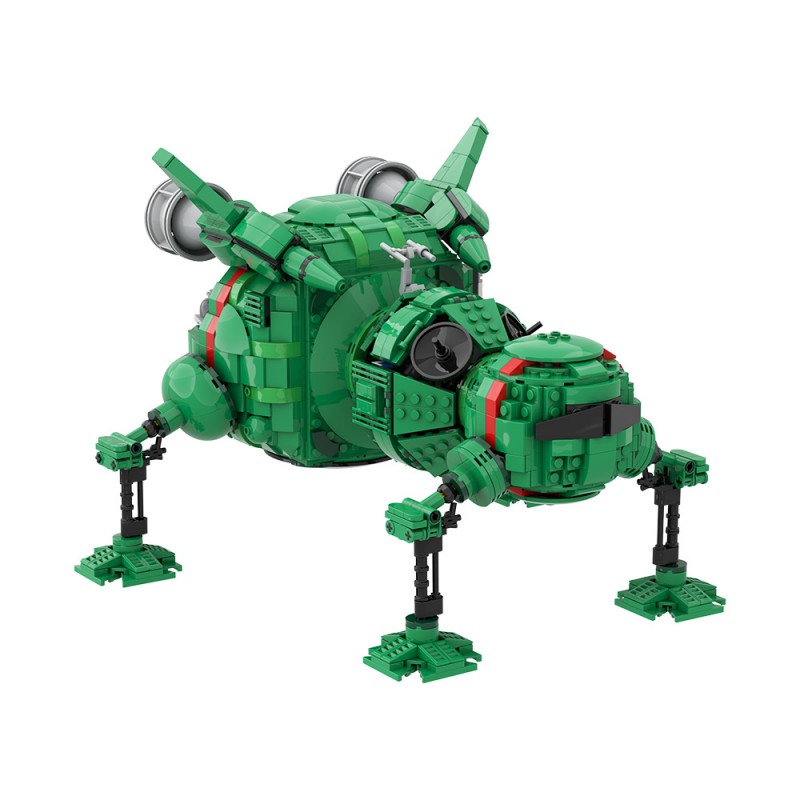 GOBRICKS MOC A2361 Red Dwarf - Starbug - YWOBB
