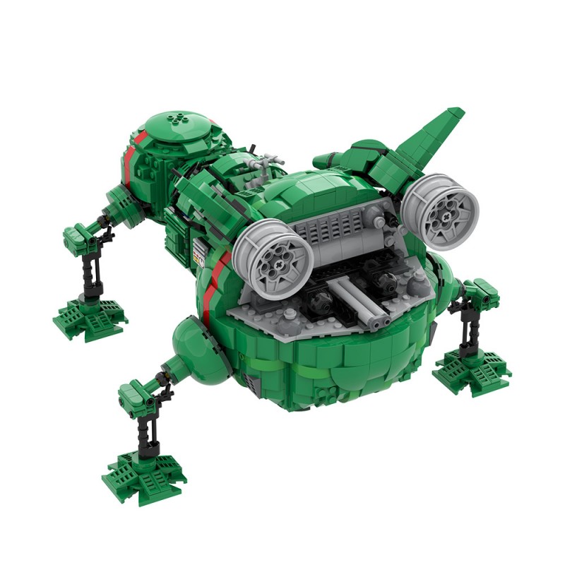 GOBRICKS MOC A2361 Red Dwarf - Starbug - YWOBB