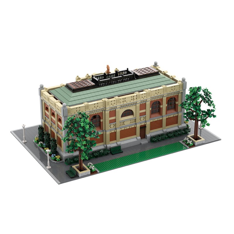 GOBRICKS MOC A2365 Museum - YWOBB
