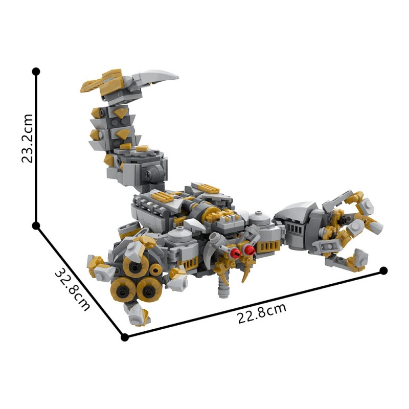 GOBRICKS MOC 219137 2007 Scorpion Beast - YWOBB