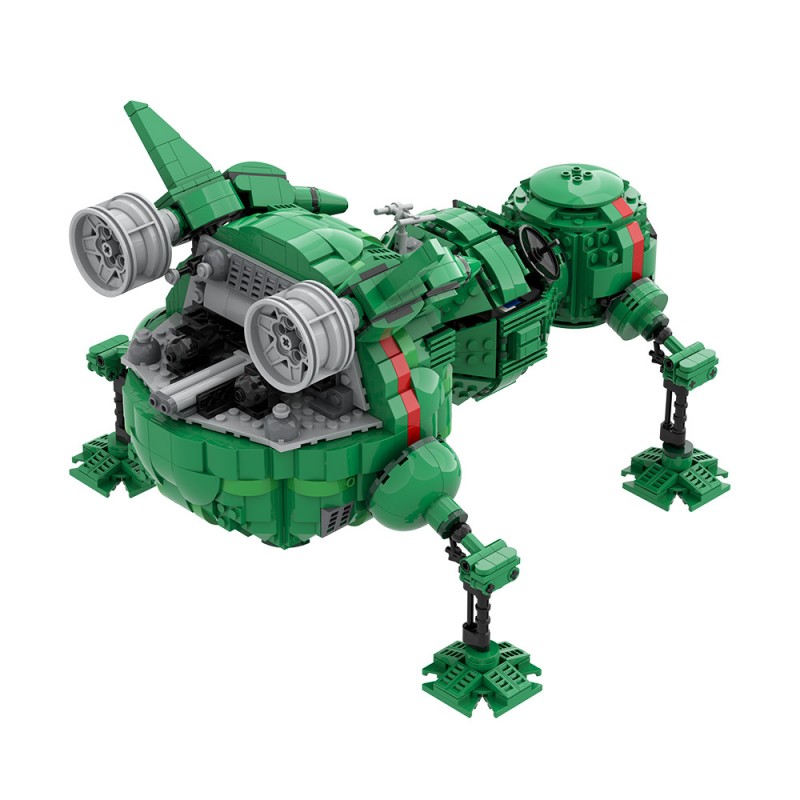 GOBRICKS MOC A2361 Red Dwarf - Starbug - YWOBB