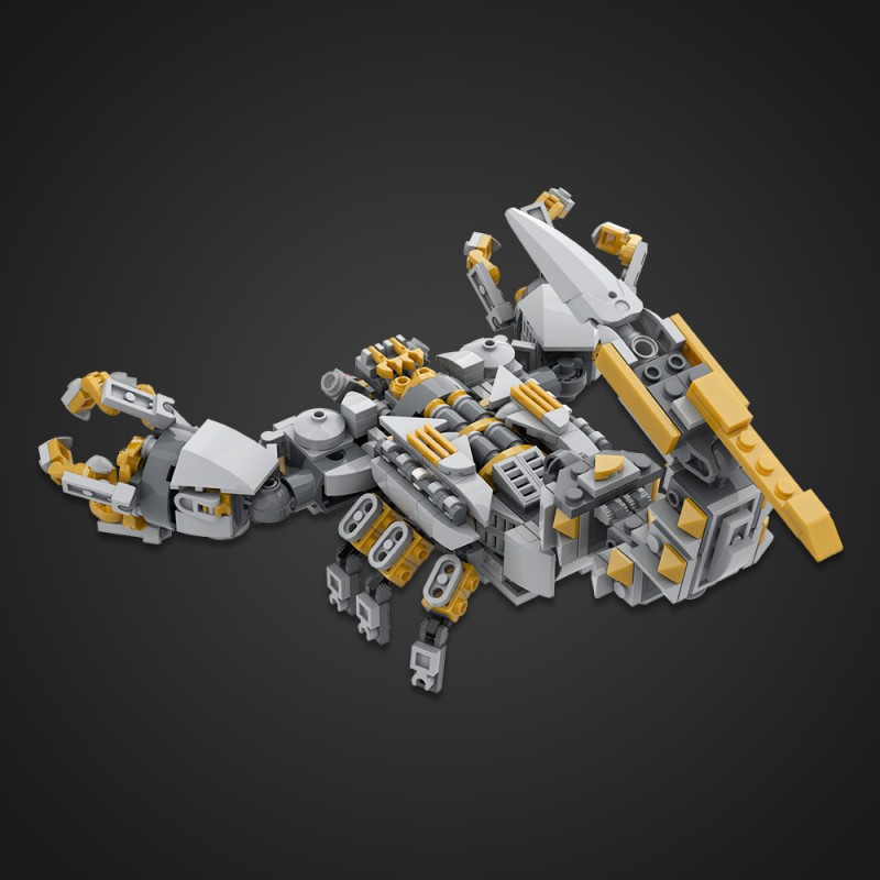 GOBRICKS MOC 219137 2007 Scorpion Beast - YWOBB