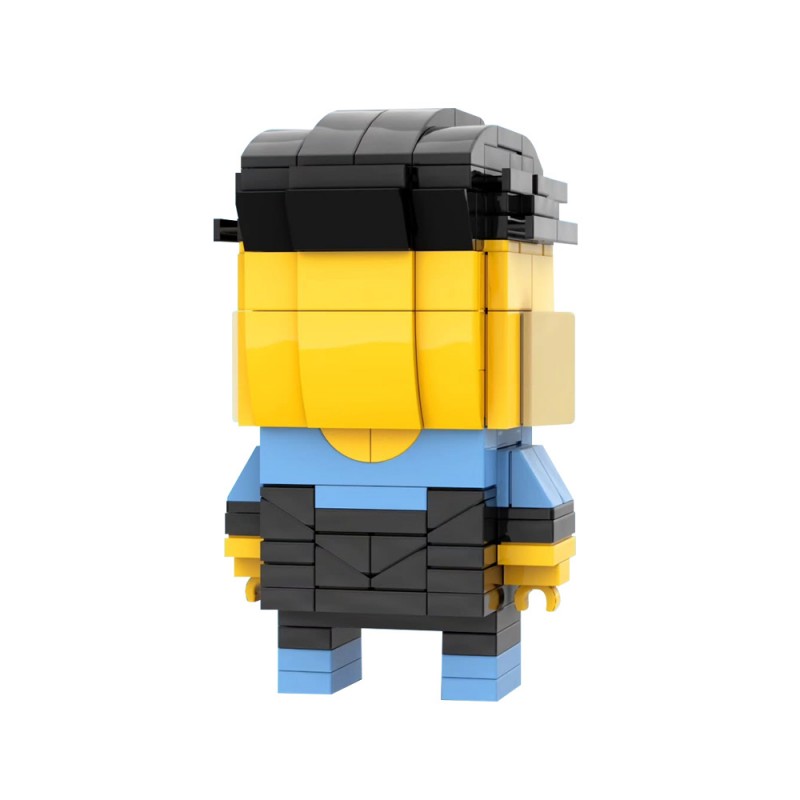 GOBRICKS MOC 176363 Invincible Brickheadz - YWOBB
