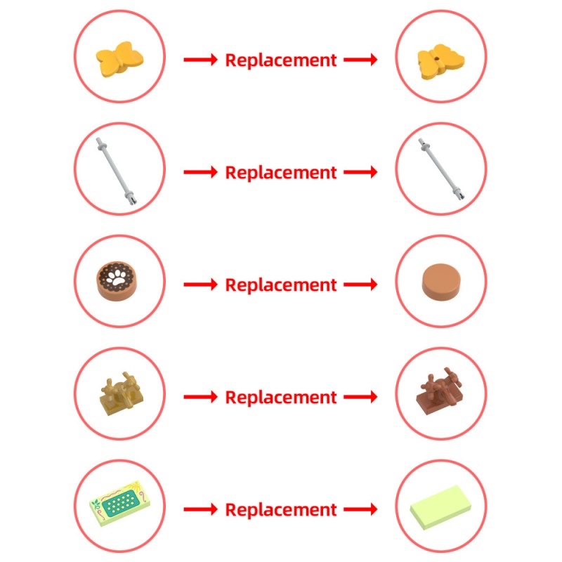 GOBRICKS MOC 152328 Larger Encanto Madrigal House - YWOBB