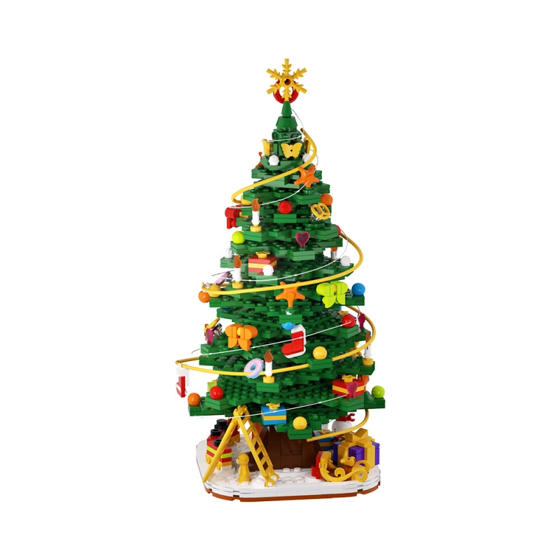 GOBRICKS MOC S0052 Christmas tree - YWOBB