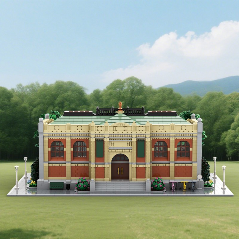 GOBRICKS MOC A2365 Museum - YWOBB