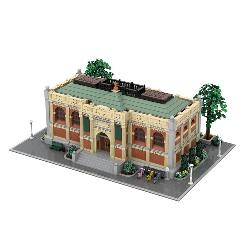 GOBRICKS MOC A2365 Museum - YWOBB