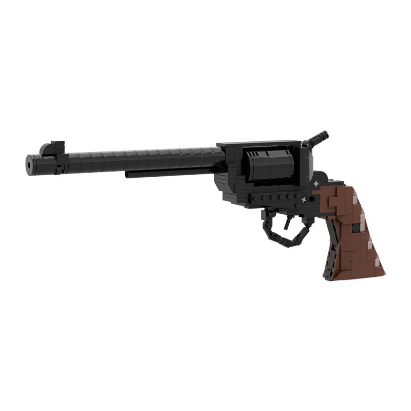 GOBRICKS MOC 223261 Colt SAA Model 1873 Cavalry Revolver - YWOBB