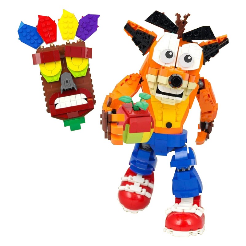 GOBRICKS MOC 41933 Crash Bandicoot - YWOBB