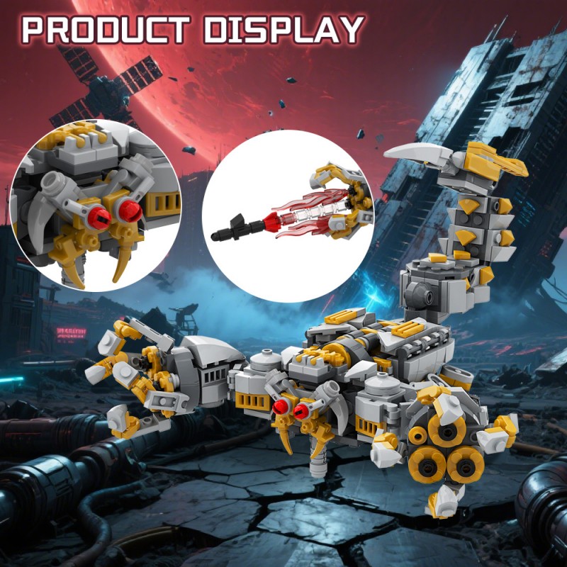 GOBRICKS MOC 219137 2007 Scorpion Beast - YWOBB