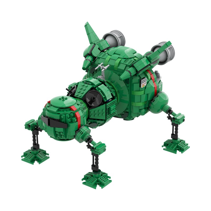 GOBRICKS MOC A2361 Red Dwarf - Starbug - YWOBB