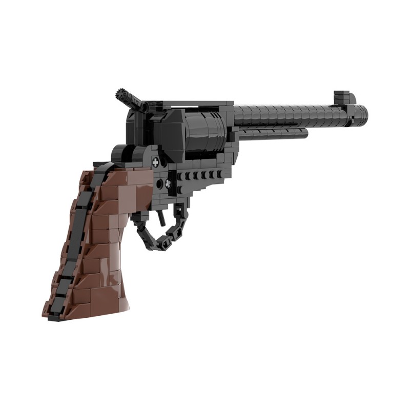 GOBRICKS MOC 223261 Colt SAA Model 1873 Cavalry Revolver - YWOBB
