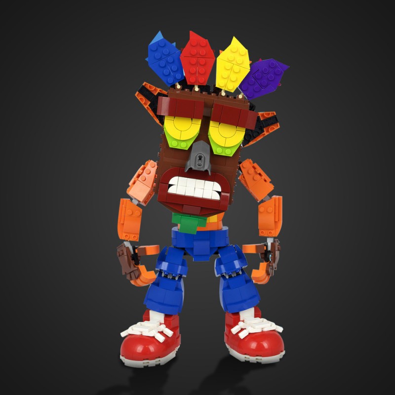 GOBRICKS MOC 41933 Crash Bandicoot - YWOBB