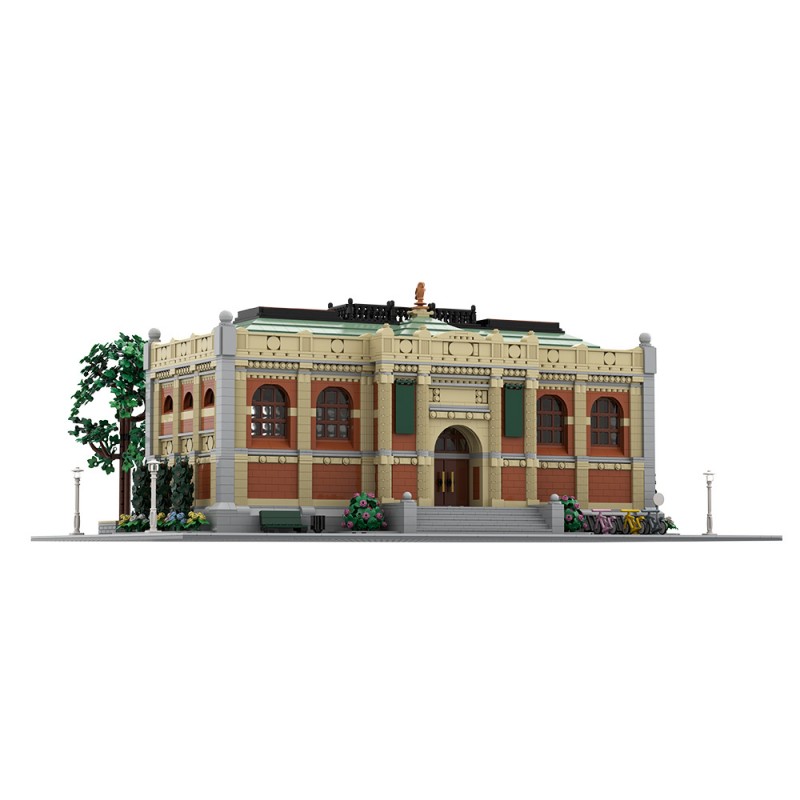 GOBRICKS MOC A2365 Museum - YWOBB