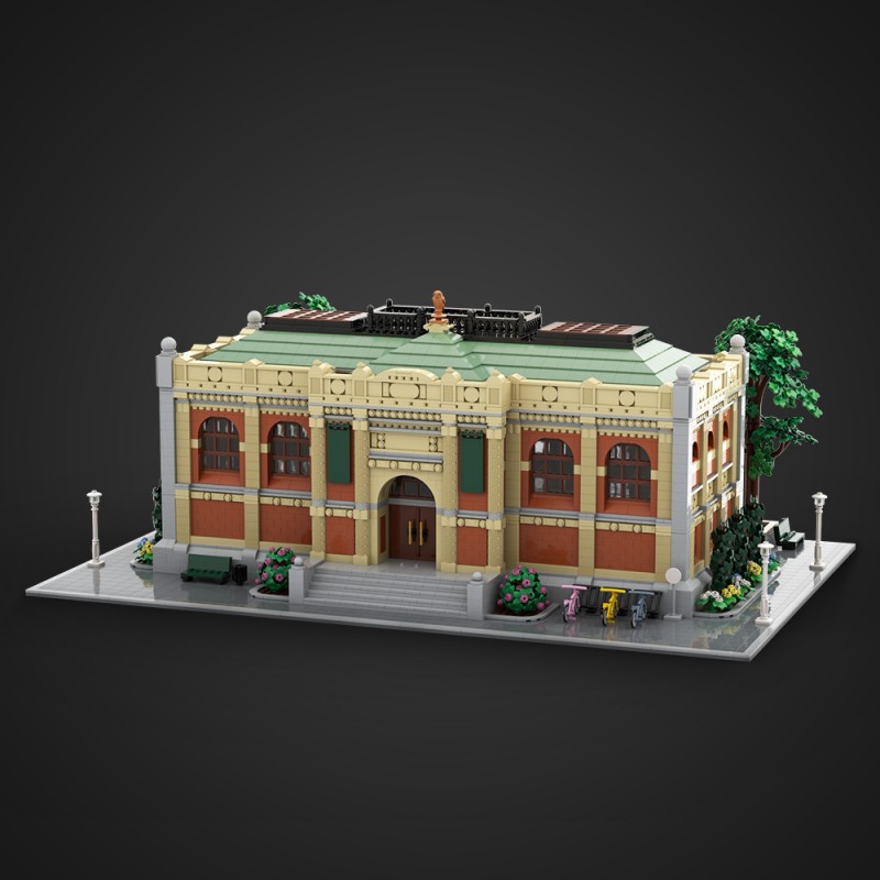 GOBRICKS MOC A2365 Museum - YWOBB