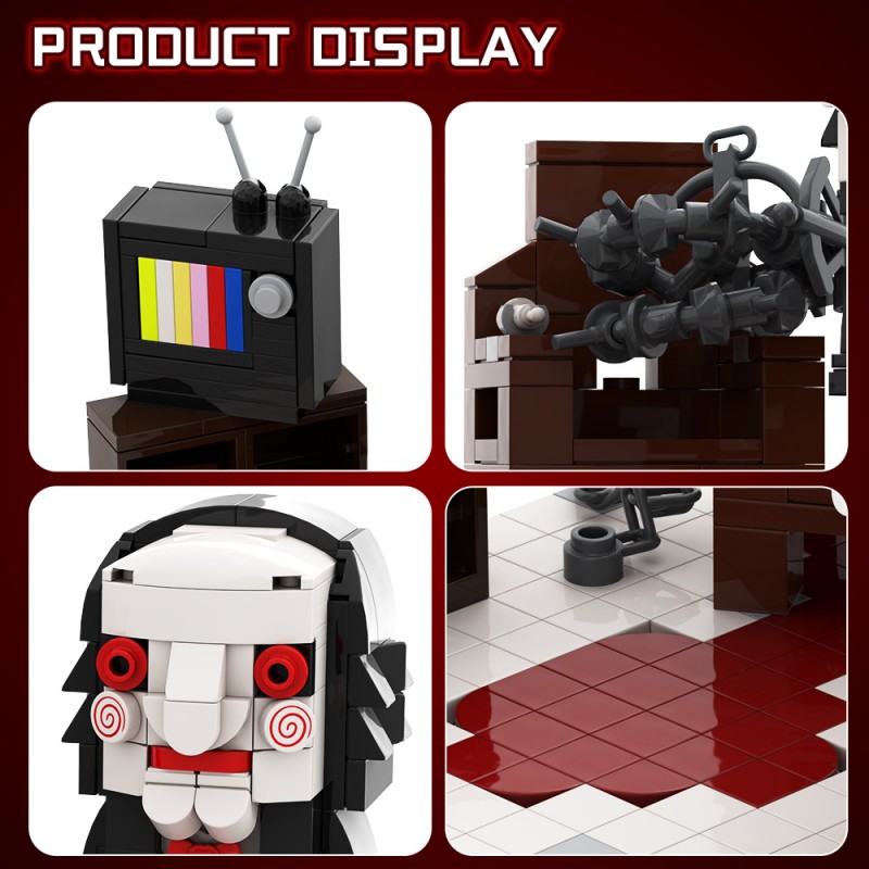GOBRICKS MOC S0043 Billy brings scenes - YWOBB