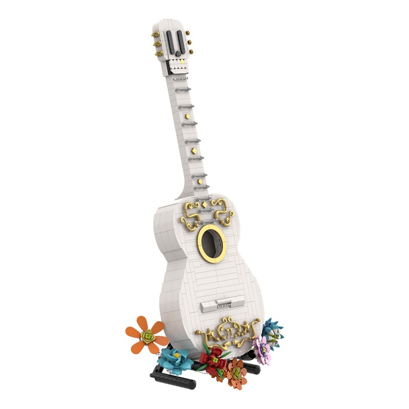 GOBRICKS MOC A2341 Coco Guitar - YWOBB