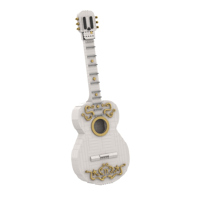 GOBRICKS MOC A2341 Coco Guitar - YWOBB