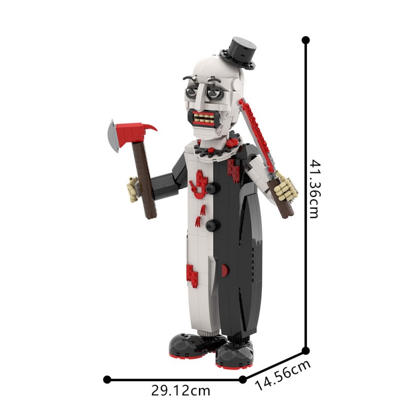 GOBRICKS MOC S0036 Art the Clown-Whole Body Version - YWOBB