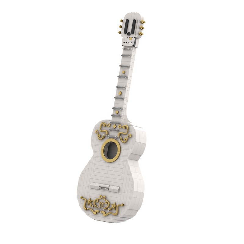 GOBRICKS MOC A2341 Coco Guitar - YWOBB