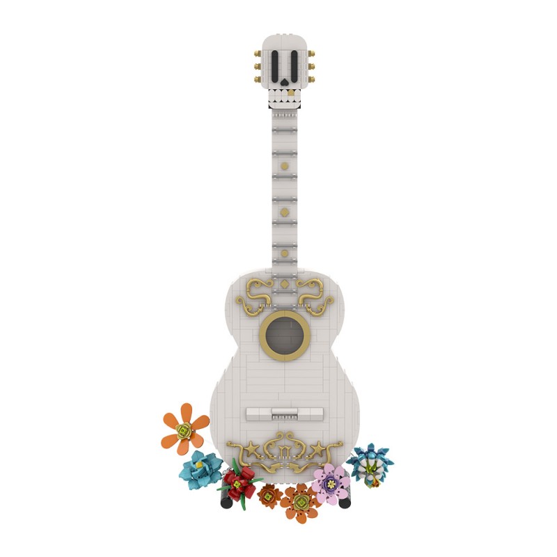 GOBRICKS MOC A2341 Coco Guitar - YWOBB
