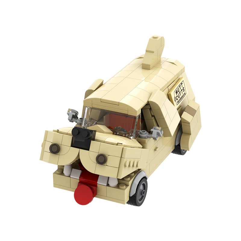 GOBRICKS MOC A2343 Dog Van - YWOBB